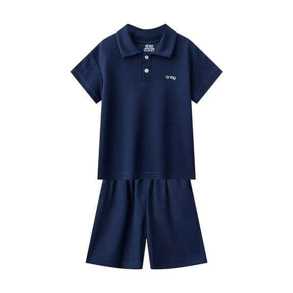 Gerichy Boys Summer Outfits Toddler Boys Short Sleeve Plaid Prints T Shirt Tops Shorts Child Kids Gentleman Outfits