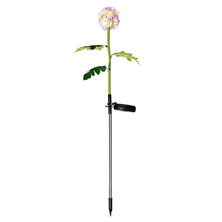 

Motao Clearance Outdoor Solar Lights Solar Garden Lights with Bigger Lily Flowers Waterproof Changing Outdoor Lights Bigger Solar Panel for Garden Patio Yard Decoration