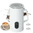 thumbnail image 1 of Fabricante de espuma Irfora Espumador de leche eléctrico 4 en 1 400W 580ml/19.61oz Espumador de leche fría y caliente Operación silenciosa Vaporizador de leche de acero inoxidable antideslizante para, 1 of 7