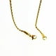 thumbnail image 4 of Tendencias de moda Cadena torcida de acero inoxidable, collar chapado en oro, cadena de clavícula de acero de titanio, 4 of 5