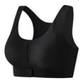thumbnail image 5 of XIYON Womens Bras Front Closure Adjustable Yoga Sports Bra For Female Posture Corrective Back Support Non Wired Comfortable Fit For Everyday Wear For All Seasons Classic, 5 of 5