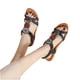 thumbnail image 4 of Sandalias de verano para mujer, sandalias planas sin cordones, zapatos romanos de cristal, sandalias informales con punta abierta Wmkox8yii  nm7822, 4 of 9
