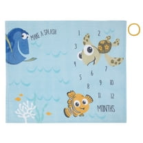 Disney Finding Nemo Photo Op Milestone Baby Blanket
