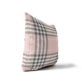thumbnail image 3 of Christopher's Plaid Pink Throw Pillow, 3 of 4