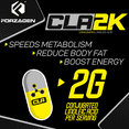 thumbnail image 4 of Forzagen Maximum Strength CLA 2K - Conjugated Linoleic Acid | 2000 MG | Gluten Free Natural Weight Loss Fat Burner and Muscle Builder for Men and Women (120 softgel caps)., 4 of 8