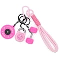 thumbnail image 1 of Juego de llaveros con mancuernas de silicona para gimnasio, accesorios motivacionales para gimnasio, regalos de fitness para novio y novia, 1 of 6