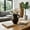 Brown, variant on Rustic Terracotta Jug Vase for Living Room and Home Decor - Modern Flower Vase for Room and Bedroom - Sculpted Curved Handle Accent for House, Office and Table Arrangement - 8", Brown & Ivory