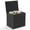 Black, variant on Chiccushion 60 Gallon Outdoor Patio Box Deck Large Capacity Multipurpose Storage Organizer for Backyard Garden, Brown
