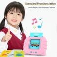 thumbnail image 4 of Talking Flash Cards Learning Toys for Toddlers 0-3 Years with Sound Effect English Reading Early Learning Toys 118 Double Side Cards Loop Function, 4 of 4