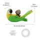 thumbnail image 2 of Dispensador de cinta adhesiva Lindo soporte de cinta de escritorio de resina animal | Suministros de oficina | Cortador dentado liso | 2.0 pulgadas de ancho | Adorno para el hogar | Regalo para, 2 of 6