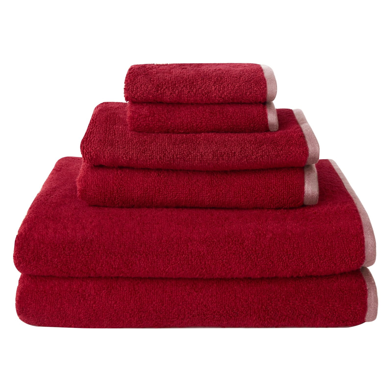 Welspun USA Inc Carefree Comforts Quick Dry 6 Piece Towel Set