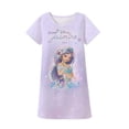 thumbnail image 2 of Camiseta para niños niña cómoda linda ropa de manga corta para bebés dibujos animados Disney Princess Jasmine Princess Girl Dress11T-12T Gao Jinjia LED, 2 of 2
