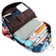 thumbnail image 3 of Mochila escolar floral para niñas, mochila de lona con flores para estudiantes, mochila de viaje, mochila con bolsa para el almuerzo, bolsa para lápices brillar Juguete, 3 of 5