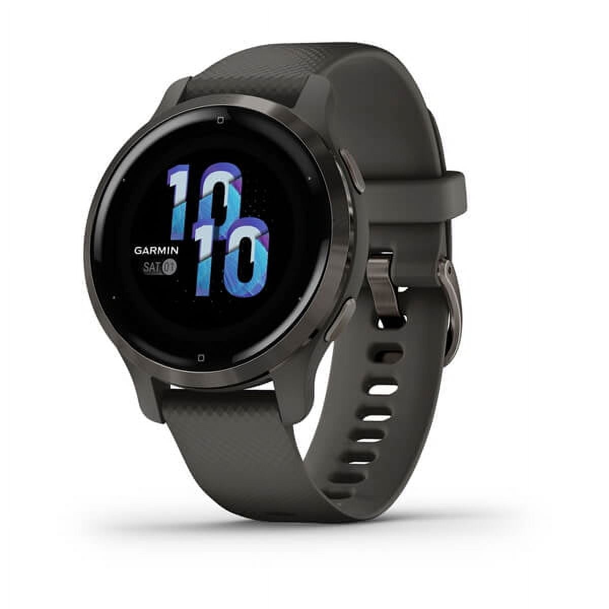 【美品】GARMIN VENU2 ブラック　ほぼ未使用【箱、袋つき】 新品 Garmin Venu2 Black/Slate 【公式通販】