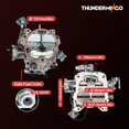 thumbnail image 4 of Carburador THUNDERMINGO 4 cuerpos con choke eléctrico 750 CFM, 4 of 9