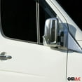 thumbnail image 3 of Side Mirror Cover Caps Fits Mercedes Sprinter W907 910 2019-2024 Chrome Silver, 3 of 6