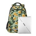thumbnail image 7 of FORMRS Unisex Backpack Elementary School Travel Bookbag with Reflective Stripes, Orange Tree, 7 of 7