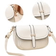 thumbnail image 3 of Hukapapa Bolso Bandolera Bandolera para Mujer,Bolsas para Teléfono Móvil Tarjetero Monedero y BolsosBlanco Crema, 3 of 5