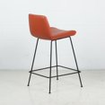 thumbnail image 3 of Capri Modern Leatherette Bar Stool, 25-inch/29-inch Seat Height, 3 of 4