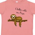thumbnail image 4 of Inktastic Chillin with Papa Sloth Cute Boys Toddler T-Shirt, 4 of 5