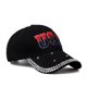 thumbnail image 2 of Gorra de béisbol de algodón con bordado de EE. UU., para adultos, 2 of 4