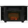 thumbnail image 4 of Cambridge Stratford 56" Electric Corner Fireplace Heater with Charred Log Display, 4 of 8