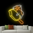 thumbnail image 2 of Handmadetneonsign Guinea Pig Ice Pop Neon Sign, Guinea Pig Neon Wall Art Decor, Ice Cream Wall Decor, 2 of 5