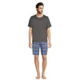 thumbnail image 2 of Ande Men's Short Sleeve Tee and Shorts Set, 2-Piece, Sizes S-2XL, 2 of 5