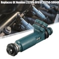 thumbnail image 2 of 8uds Inyector de Combustible Boquilla Unique Bargains 23209-0F010 23250-50040, 2 of 8