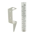 thumbnail image 4 of 5In Outdoor Glass Rain Gauge with Stainless Steel Holder - Easy To Read, 4 of 9