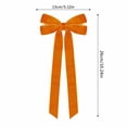 thumbnail image 2 of Christmas Velvet Bow Pre Made, 10 Inch Large Wreath Ribbon Bow for Tree Topper Door and Holiday Home Decor, 2 of 3