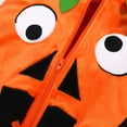 thumbnail image 6 of Esho 0-18M Baby Girl Boy Halloween Clothes Rompers Pumpkin Hooded Bodysuits Holiday Outfits, 6 of 8