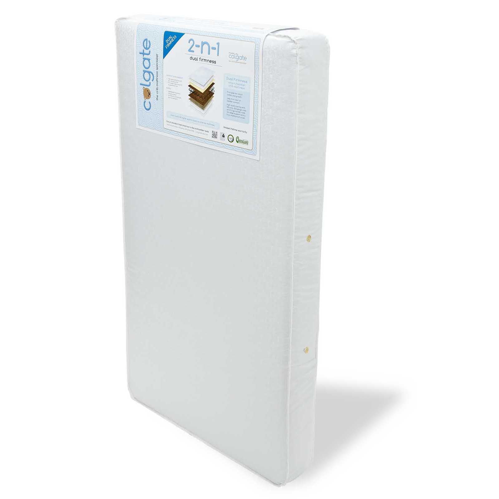 Colgate 2 N 1 Innerspring Crib Mattress Walmart Com Walmart Com