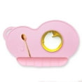 thumbnail image 2 of OULII Washable Silicone Placemat Toddler Pink 1Pcs for Kitchen Use, 2 of 8