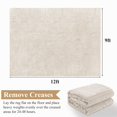 thumbnail image 2 of Alfombra de área Pauwer 229 x 305 cm beige, suave y antideslizante, 2 of 9