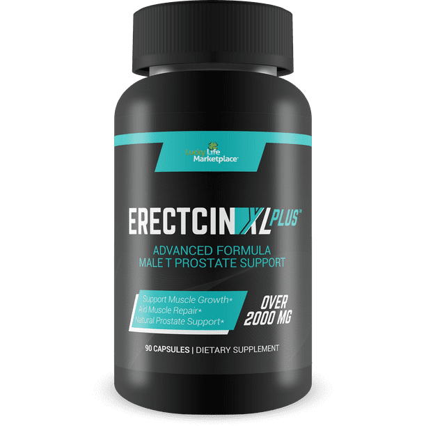 Erectcin XL Plus Advanced Formula Male T Prostate Support Green Tea
