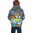thumbnail image 6 of Lsque Scooby-Doo Patten Youth Hoodie Sweatshirt Pullover with Kangaroo Pocket Boys and Girls Hoodie Warm Hoodie for Kids, 6 of 8