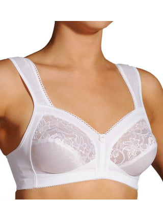 As Seen on TV Miracle Bamboo Bra 3XL Front Closure, No Underwire, Cup Size  46-50, Band Size 46 Black