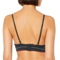 thumbnail image 2 of Bralette Tommy Hilfiger para mujer, sin costuras, ligeramente forrado, negro, 2 of 2