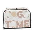 thumbnail image 2 of Fotbe Cat Yoga Time for Two Slice Toaster Cover, Fingerprint Protector, Super Soft Appliance Cover And Dust Cover,Bread Dust Cover & Fingerprint Protection, 2 of 7