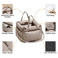thumbnail image 4 of Asiento de coche para perros FUNNYFUZZY, cama mediana impermeable de 16 kg, 4 of 8