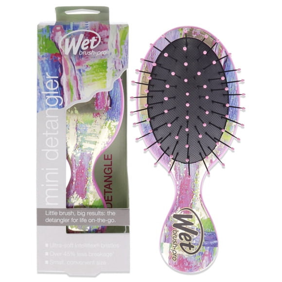 Pro Mini Detangler Bright Future Brush - Pink by Wet Brush for Unisex - 1 Pc Hair Brush