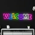 thumbnail image 4 of Handmadetneonsign Welcome Neon Sign, Welcome Open Wall Art Decor, Welcome Open Party Wall Decor, 4 of 5