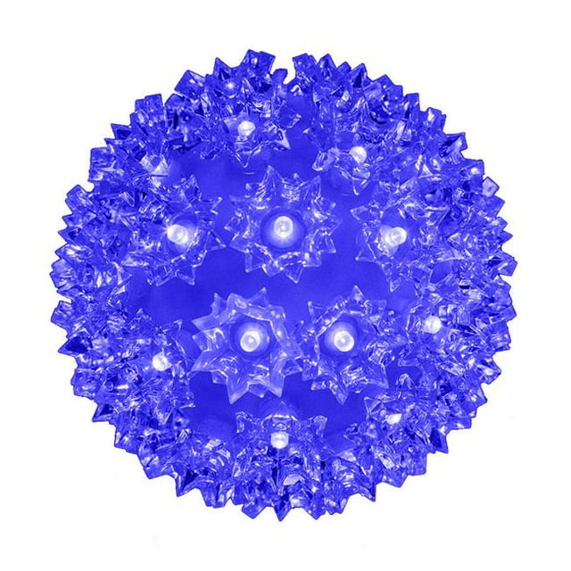10 in. Sphère avec 150 Lumières LED - Bleu