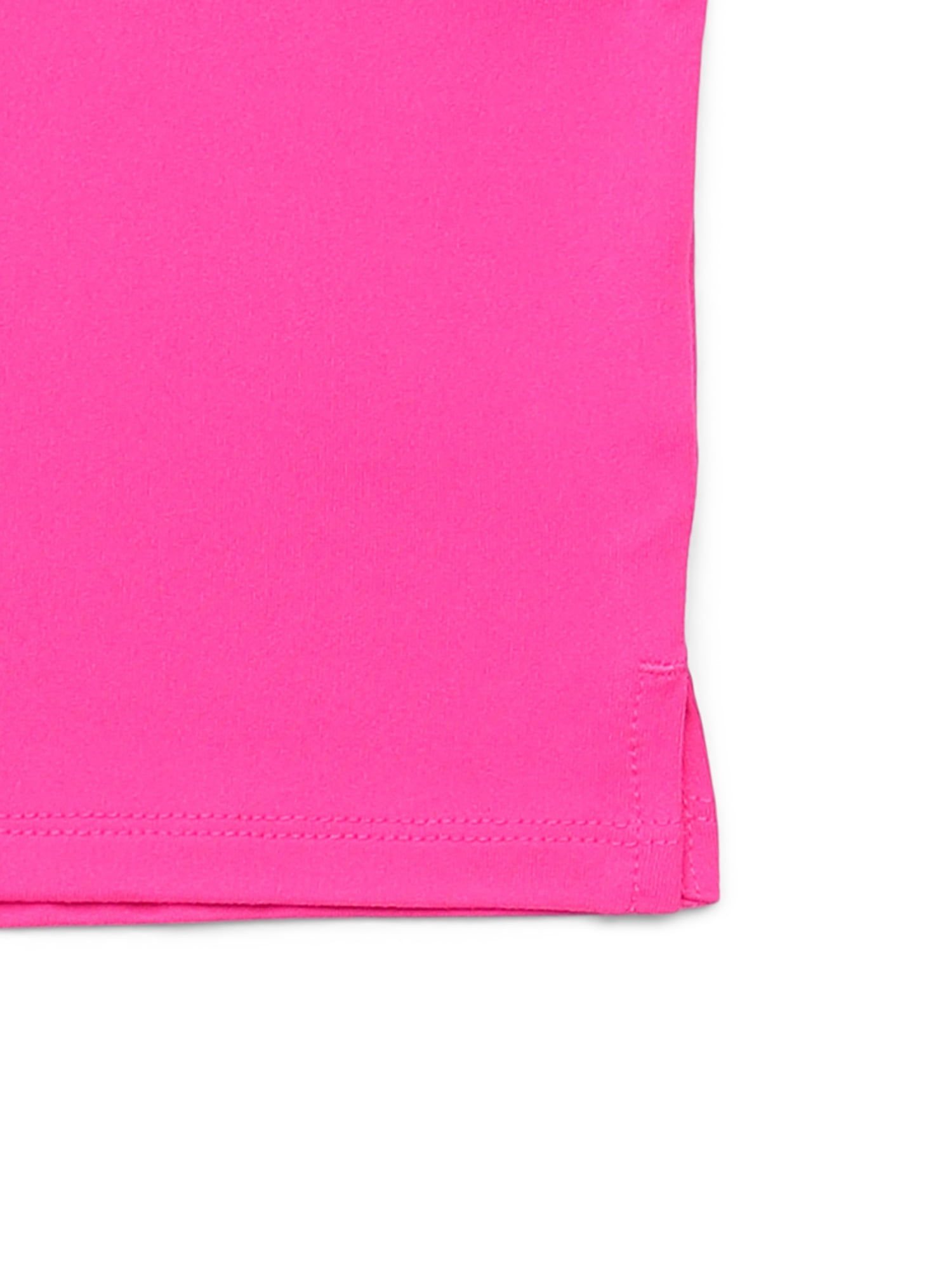 Athletic Works Girls Active Flowy Tee, Sizes 4-18 & Plus