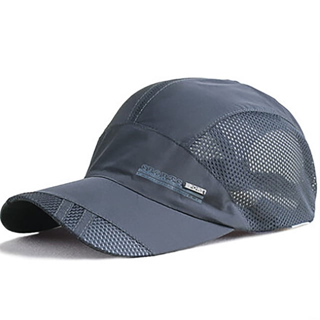 Ponytail Messy Buns Trucker Plain Baseball Visor Cap Unisex Hat