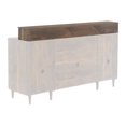 thumbnail image 4 of Sauder Clifford Place Engineered Wood Organizer Hutch in Grand Walnut, 4 of 9
