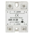 thumbnail image 1 of Relé - Relé de estado sólido SSR-10 DD 10A 5-220VDC para proceso de automatización industrial, 1 of 14