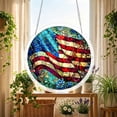 thumbnail image 6 of 4th of July Acrylic Puzzles Suncatcher Window Hanging,Sun Catcher Stained Glass Acrylic Puzzle Decoration for Women Men, DIY Suncatcher Kits for Adults Home Decor, 6 of 7