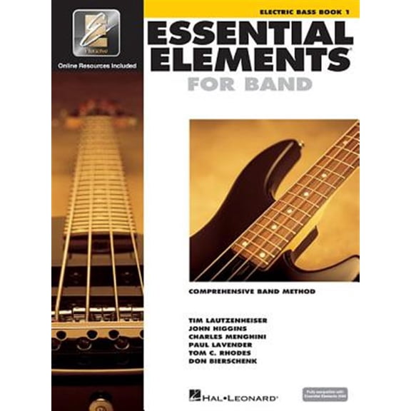 Pre-Owned Essential Elements for Band - Electric Bass Book 1 with Eei (Book/Online Media) (Paperback) 0634003267 9780634003264